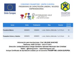 Cursos Cocina 2016