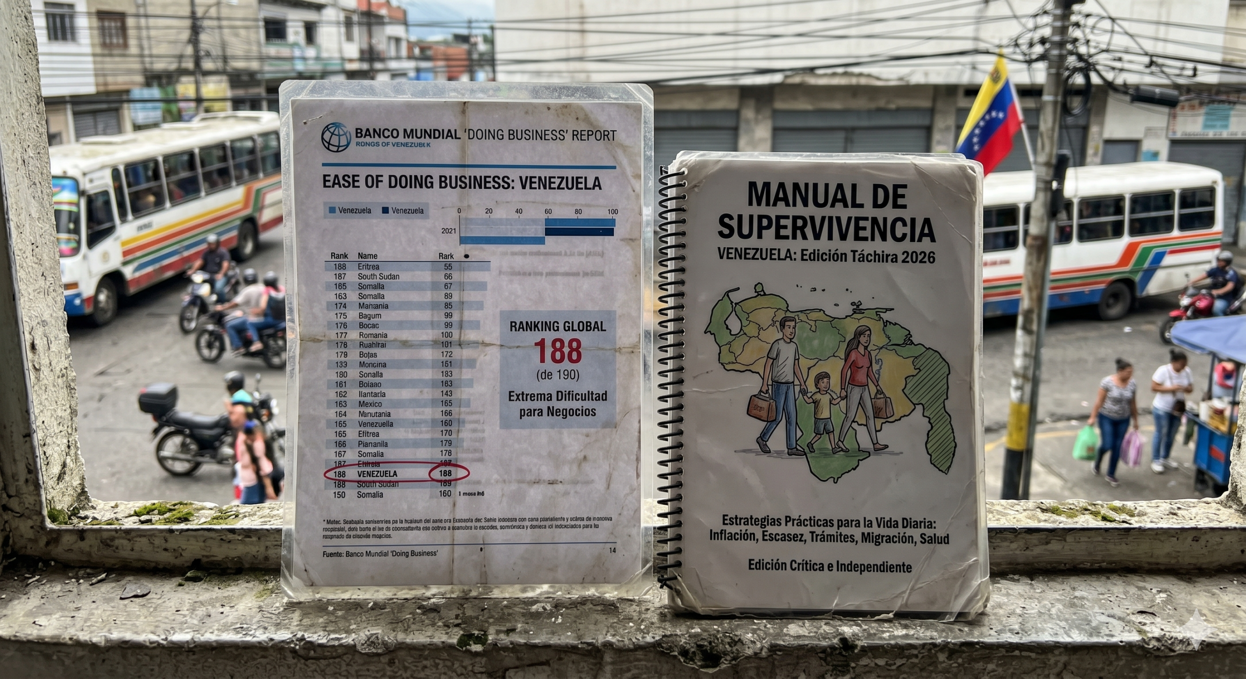 Puesto 188 y el Manual de Supervivencia